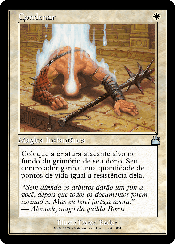 Condenar / Condemn - Magic: The Gathering - MoxLand