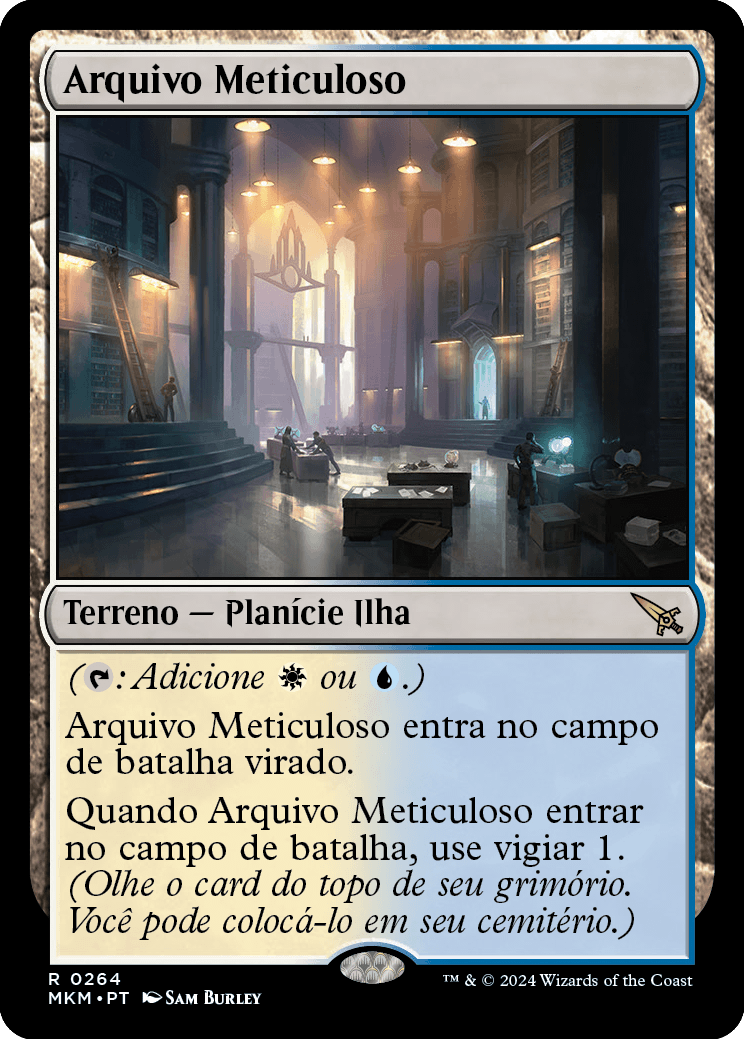 Arquivo Meticuloso / Meticulous Archive - Magic: The Gathering - MoxLand