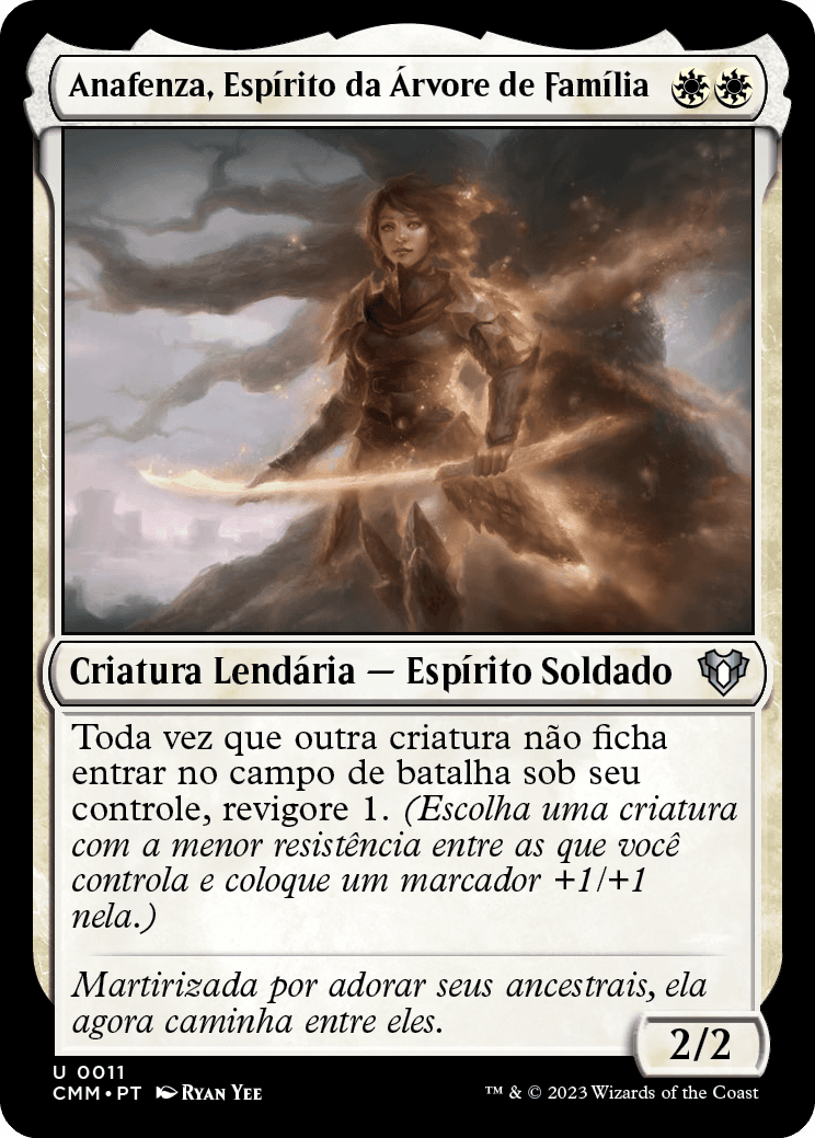 Anafenza, Espírito da Árvore de Família / Anafenza, Kin-Tree Spirit - Magic: The Gathering - MoxLand