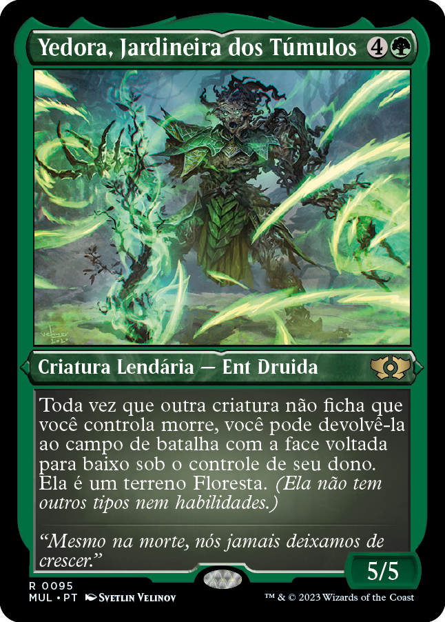 Yedora, Jardineira dos Túmulos / Yedora, Grave Gardener - Magic: The Gathering - MoxLand