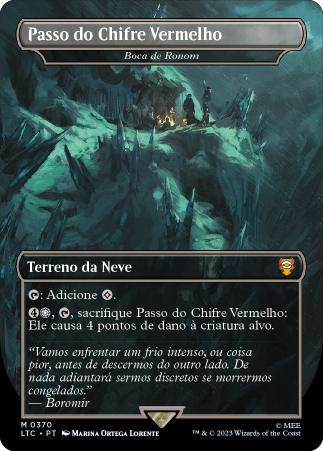 Passo do Chifre Vermelho / Redhorn Pass - Magic: The Gathering - MoxLand