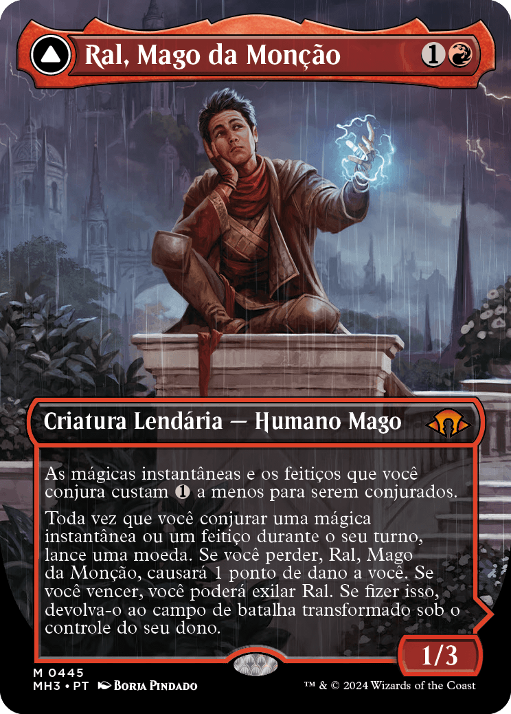 Ral, Mago da Monção / Ral, Monsoon Mage - Magic: The Gathering - MoxLand