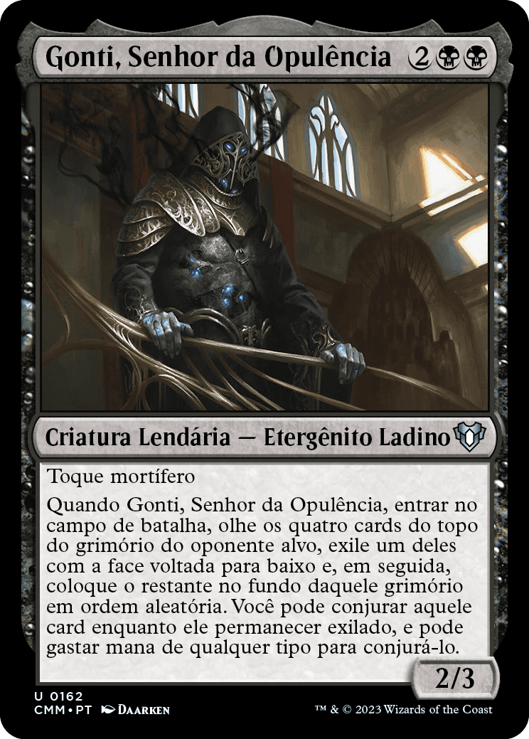 Gonti, Senhor da Opulência / Gonti, Lord of Luxury - Magic: The Gathering - MoxLand