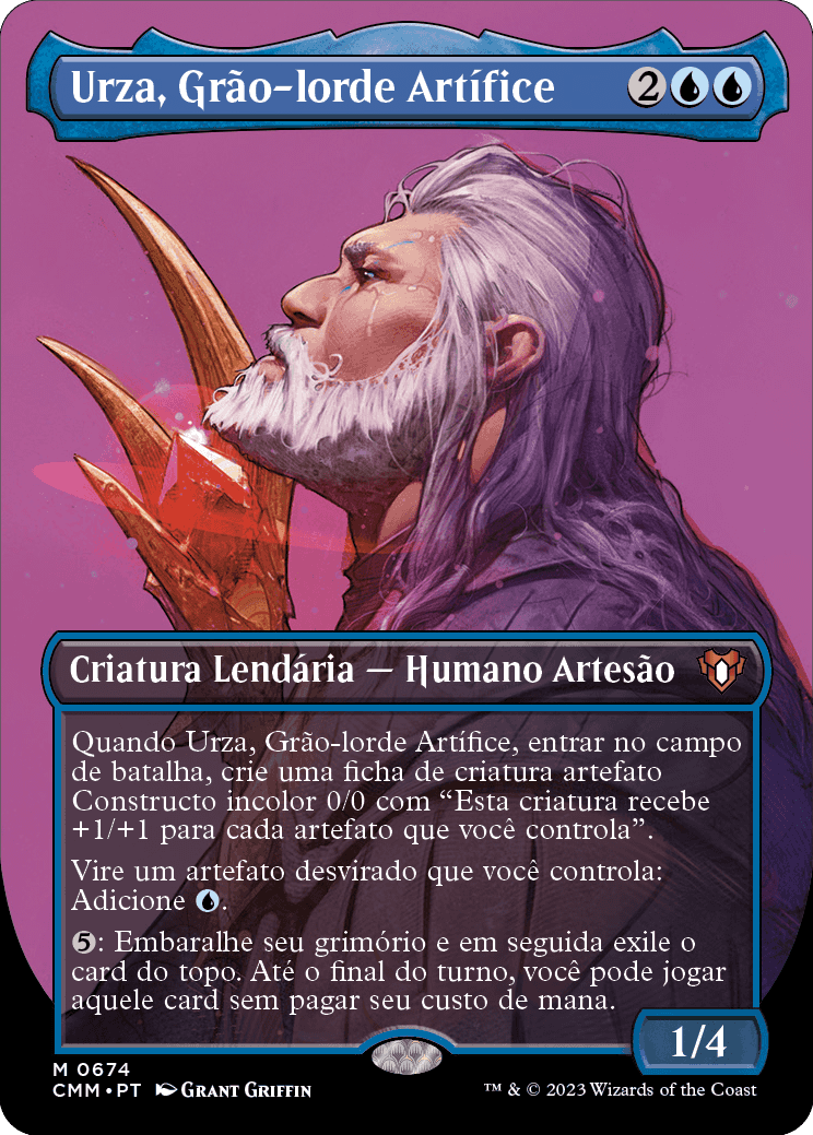 Urza, Grão-lorde Artífice / Urza, Lord High Artificer - Magic: The Gathering - MoxLand