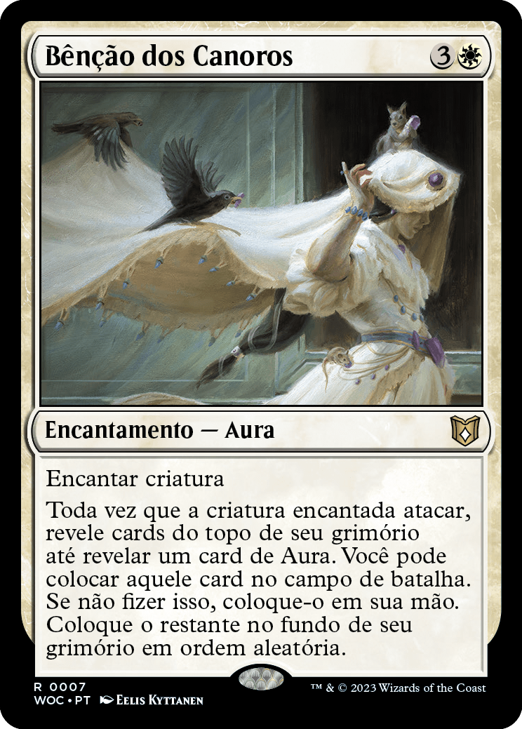 Bênção dos Canoros / Songbirds' Blessing - Magic: The Gathering - MoxLand