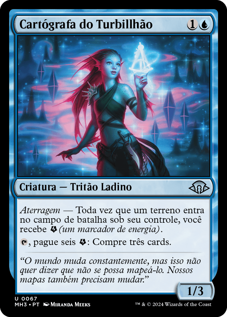 Cartógrafa do Turbillhão / Roil Cartographer - Magic: The Gathering - MoxLand
