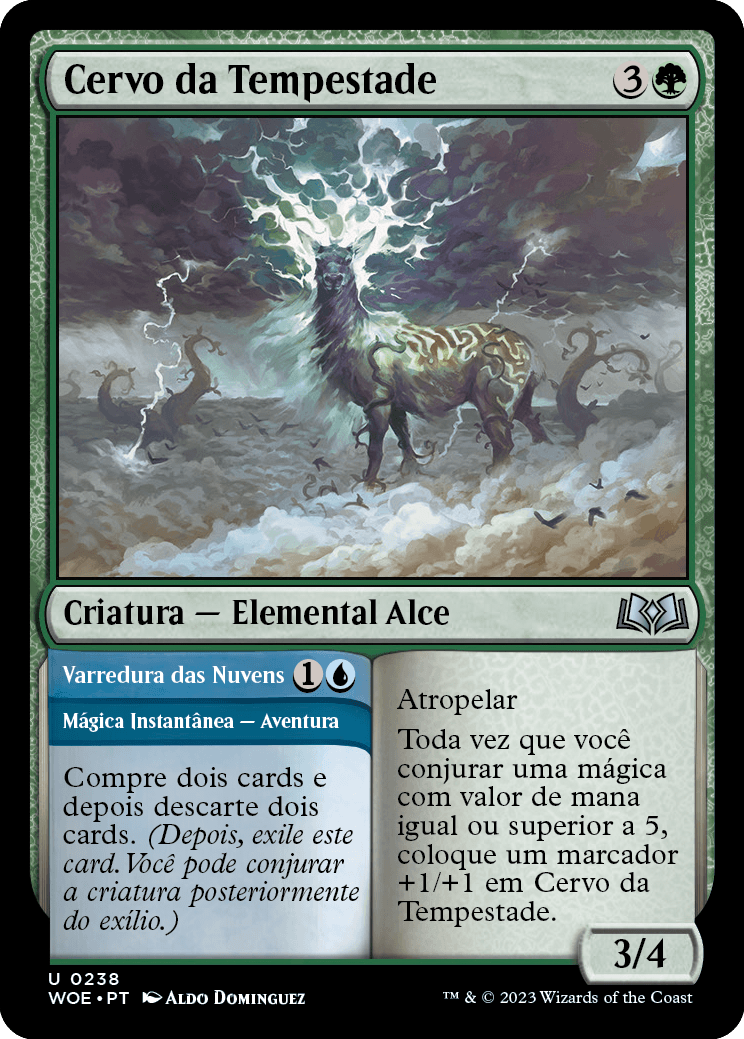 Cervo da Tempestade / Tempest Hart - Magic: The Gathering - MoxLand