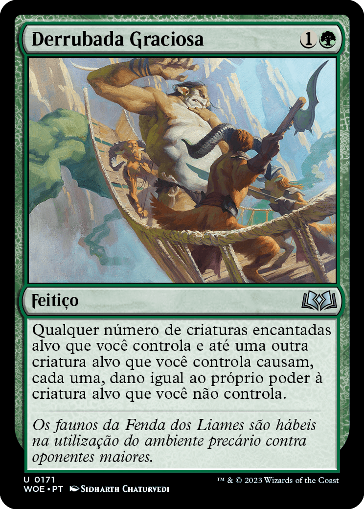 Derrubada Graciosa / Graceful Takedown - Magic: The Gathering - MoxLand