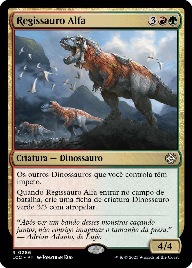 Regissauro Alfa / Regisaur Alpha - Magic: The Gathering - MoxLand