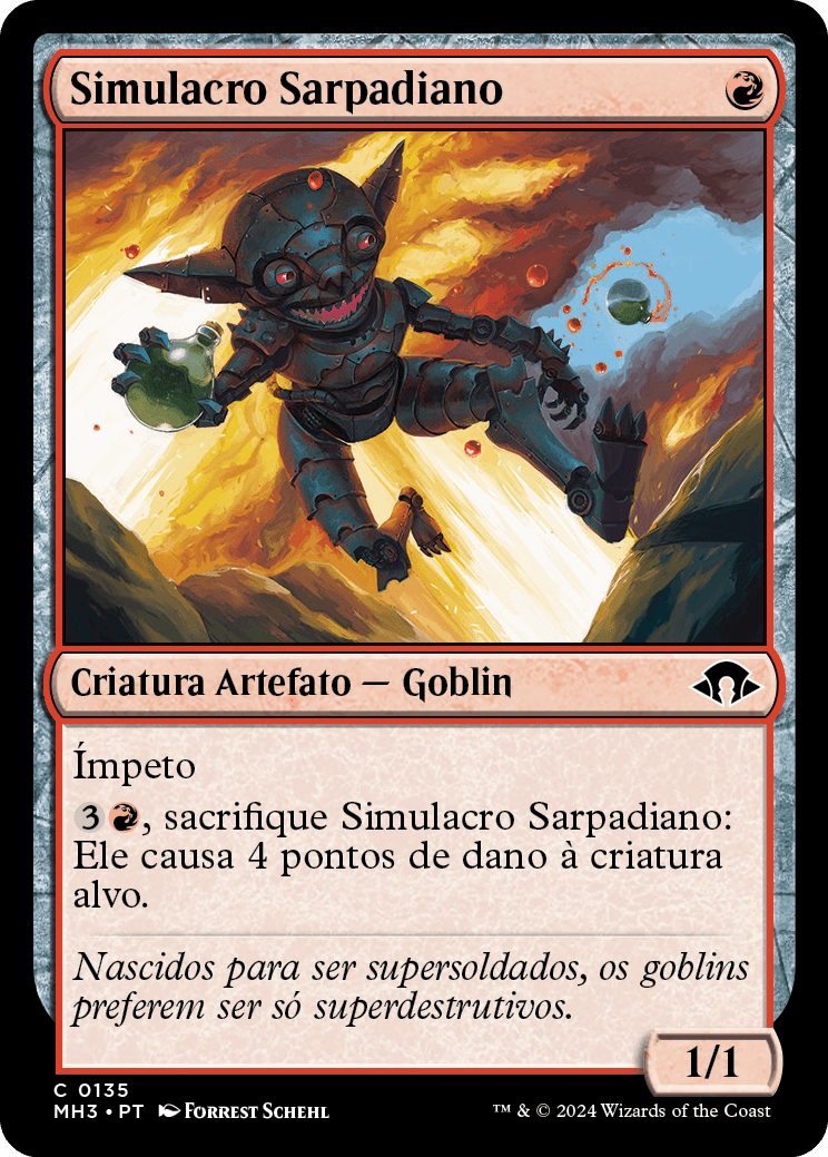 Simulacro Sarpadiano / Sarpadian Simulacrum - Magic: The Gathering - MoxLand