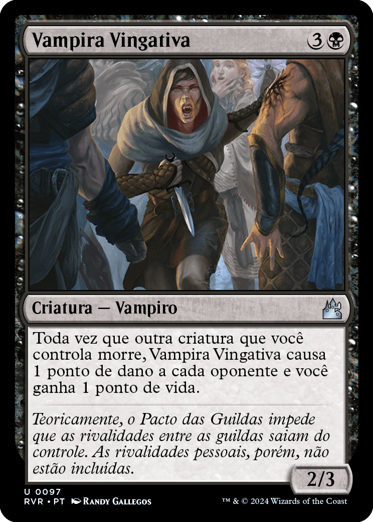 Vampira Vingativa / Vindictive Vampire - Magic: The Gathering - MoxLand