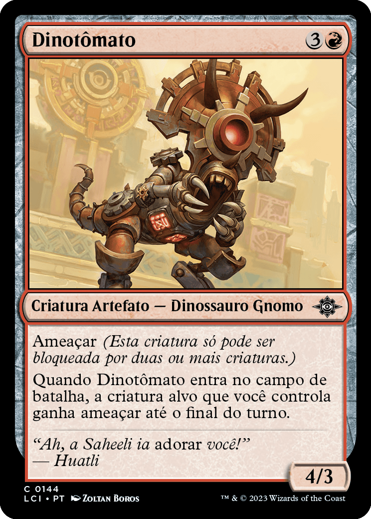 Dinotômato / Dinotomaton - Magic: The Gathering - MoxLand