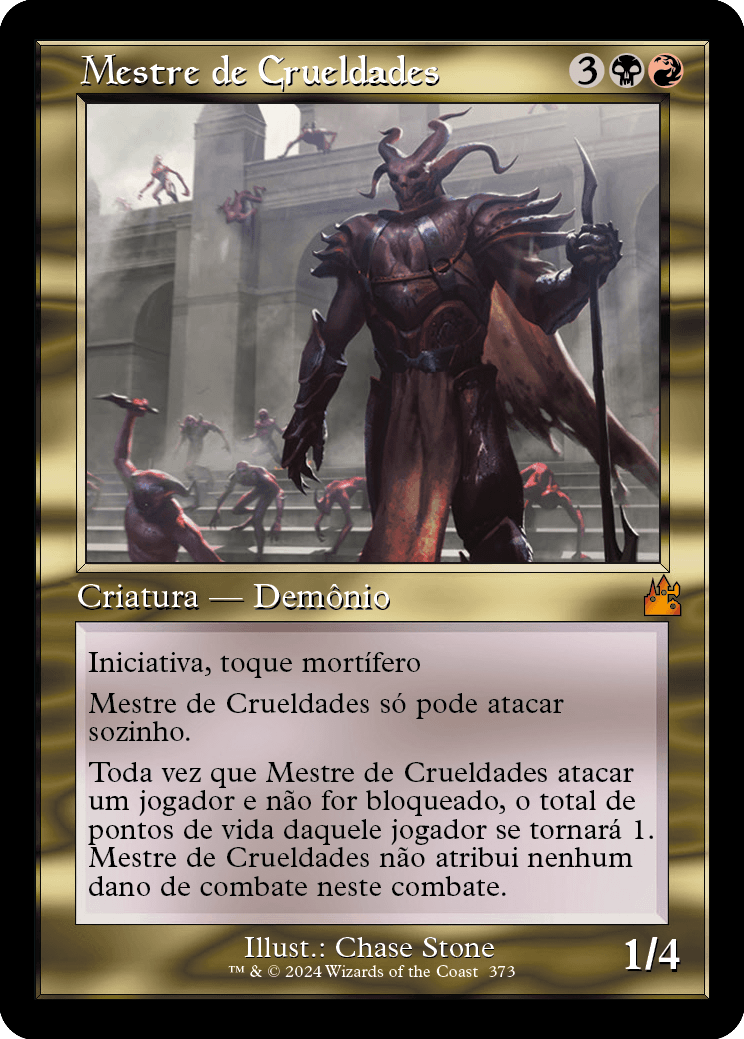 Mestre de Crueldades / Master of Cruelties - Magic: The Gathering - MoxLand