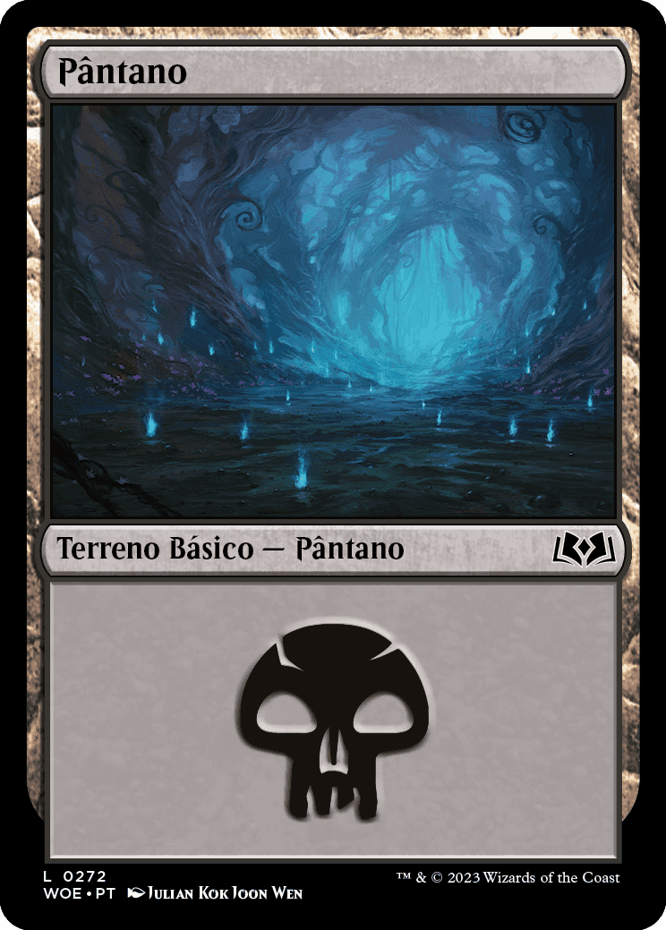 Pântano / Swamp - Magic: The Gathering - MoxLand