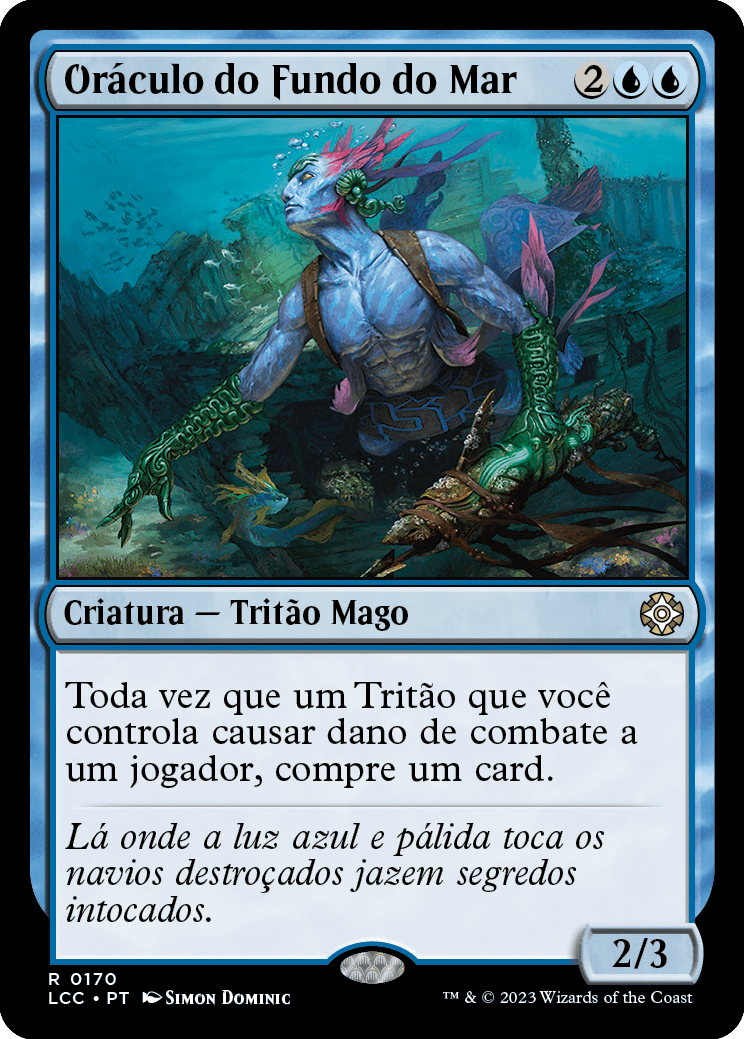 Oráculo do Fundo do Mar / Seafloor Oracle - Magic: The Gathering - MoxLand