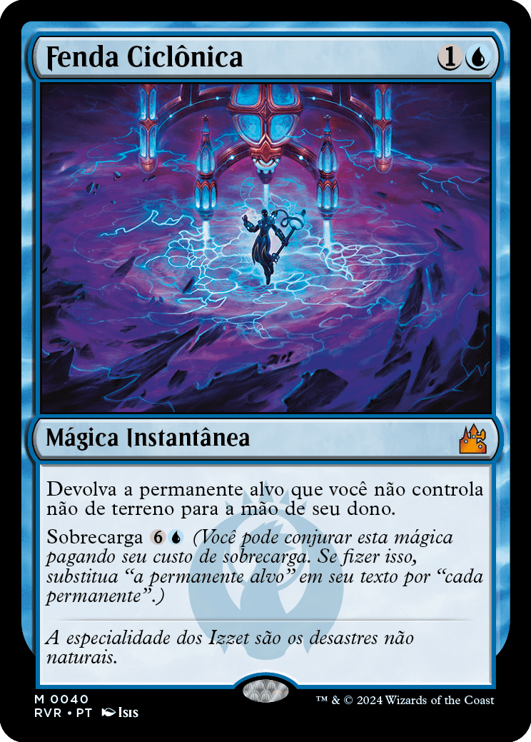 Fenda Ciclônica / Cyclonic Rift - Magic: The Gathering - MoxLand