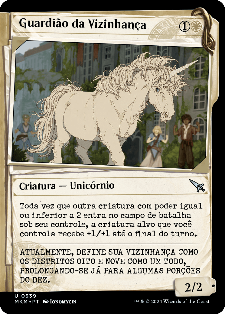 Guardião da Vizinhança / Neighborhood Guardian - Magic: The Gathering - MoxLand