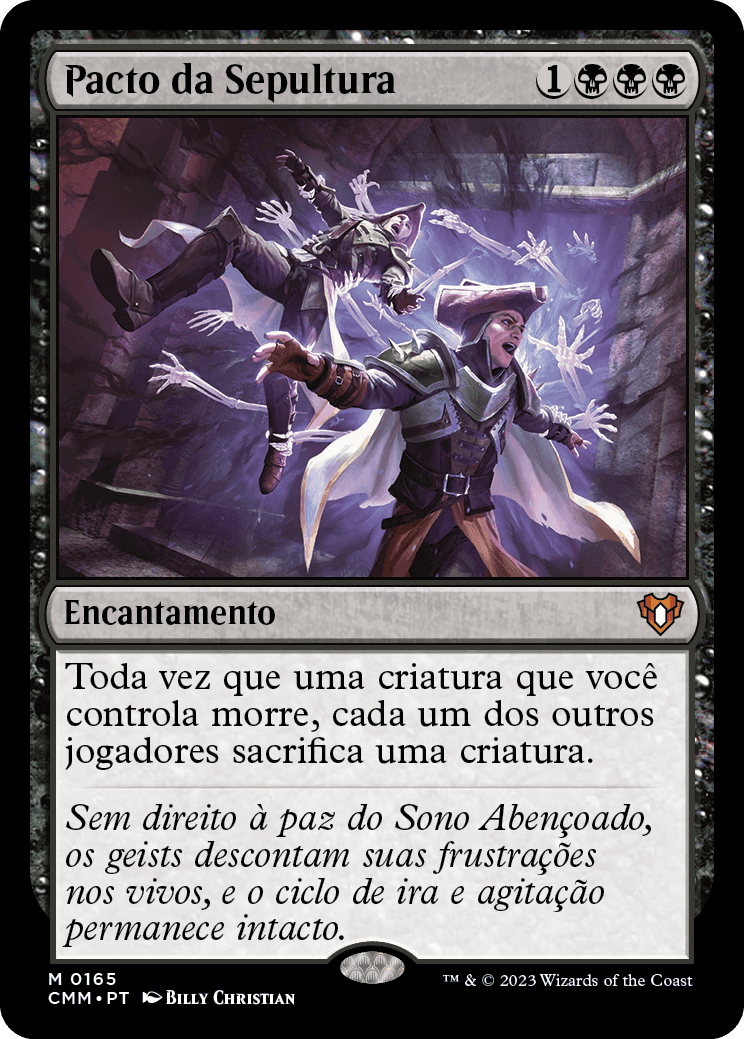 Pacto da Sepultura / Grave Pact - Magic: The Gathering - MoxLand