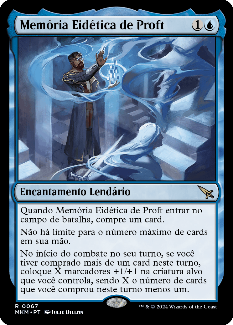 Memória Eidética de Proft / Proft's Eidetic Memory - Magic: The Gathering - MoxLand