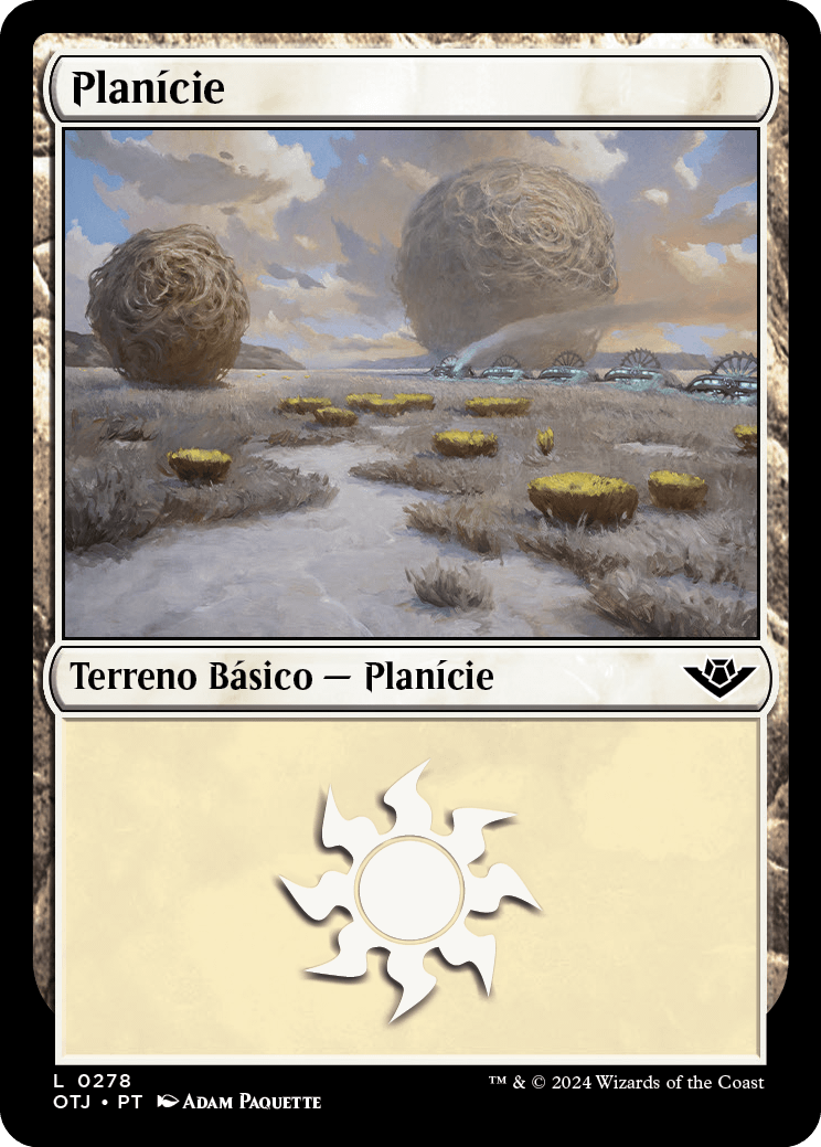 Planície / Plains - Magic: The Gathering - MoxLand