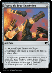 Frasco de Fogo Dragônico / Vial of Dragonfire - Magic: The Gathering - MoxLand