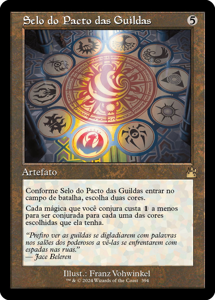 Selo do Pacto das Guildas / Seal of the Guildpact - Magic: The Gathering - MoxLand