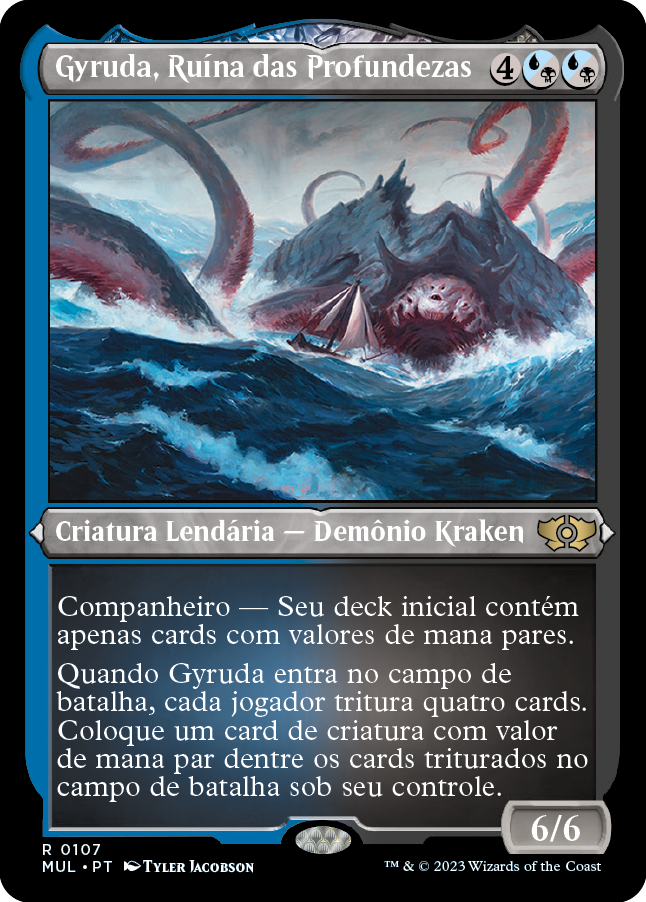 Gyruda, Ruína das Profundezas / Gyruda, Doom of Depths - Magic: The Gathering - MoxLand