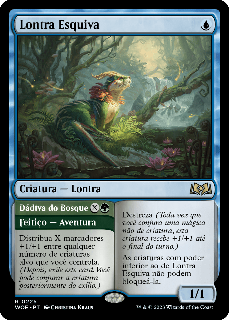 Lontra Esquiva / Elusive Otter - Magic: The Gathering - MoxLand