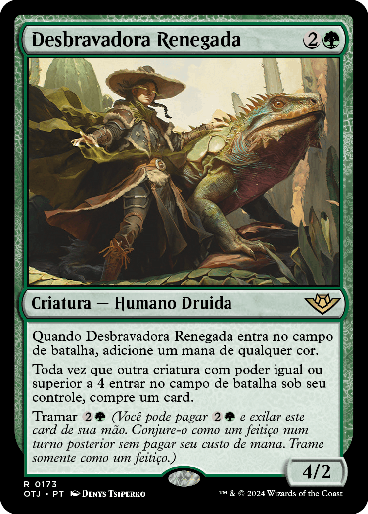 Desbravadora Renegada / Outcaster Trailblazer - Magic: The Gathering - MoxLand