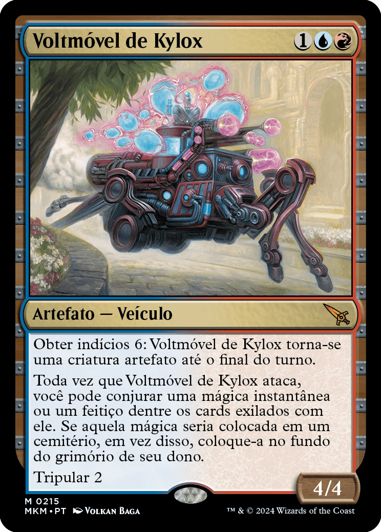 Voltmóvel de Kylox / Kylox's Voltstrider - Magic: The Gathering - MoxLand