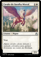 Cavalo-de-batalha Mistral / Mistral Charger - Magic: The Gathering - MoxLand