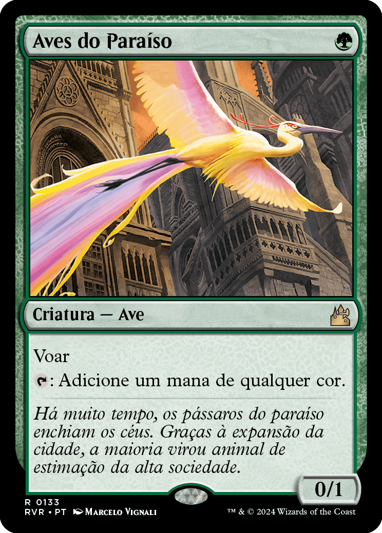 Aves do Paraíso / Birds of Paradise - Magic: The Gathering - MoxLand