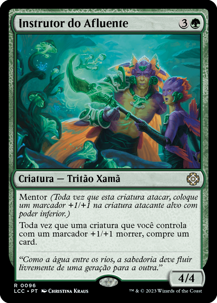 Instrutor do Afluente / Tributary Instructor - Magic: The Gathering - MoxLand