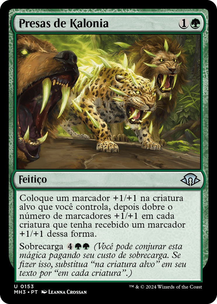 Presas de Kalonia / Fangs of Kalonia - Magic: The Gathering - MoxLand