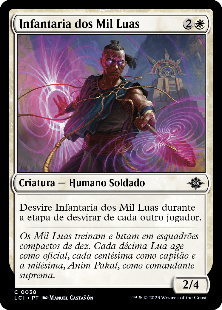 Infantaria dos Mil Luas / Thousand Moons Infantry - Magic: The Gathering - MoxLand