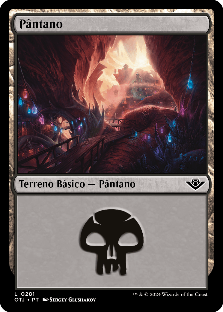 Pântano / Swamp - Magic: The Gathering - MoxLand