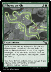 Silhueta em Giz / Chalk Outline - Magic: The Gathering - MoxLand