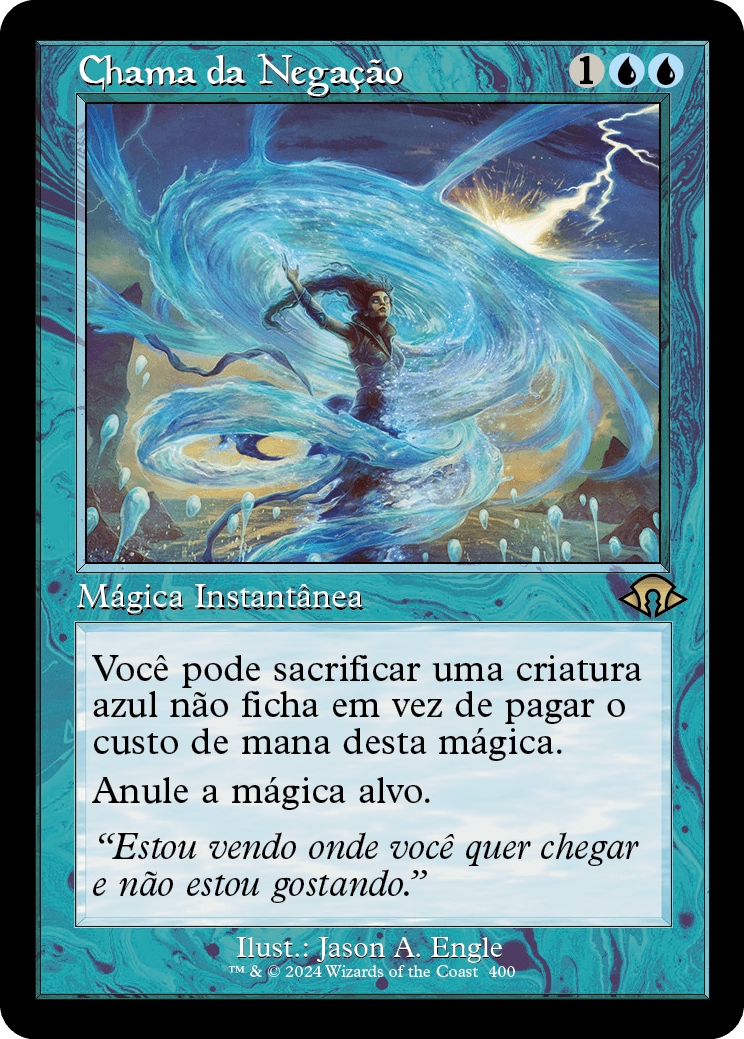 Chama da Negação / Flare of Denial - Magic: The Gathering - MoxLand