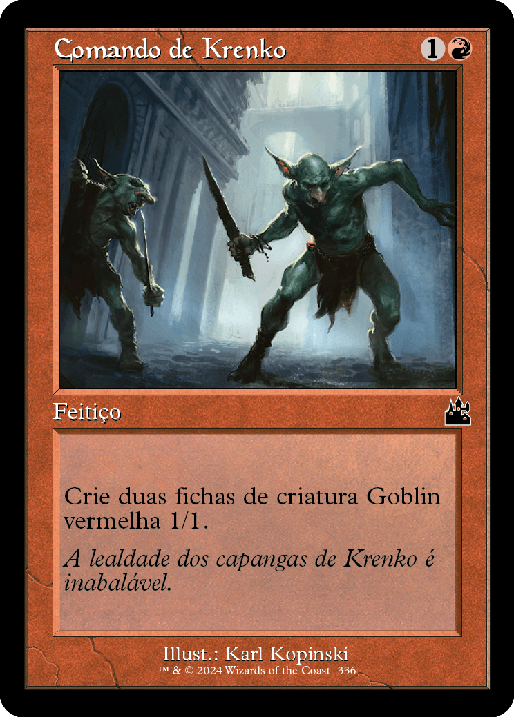 Comando de Krenko / Krenko's Command - Magic: The Gathering - MoxLand