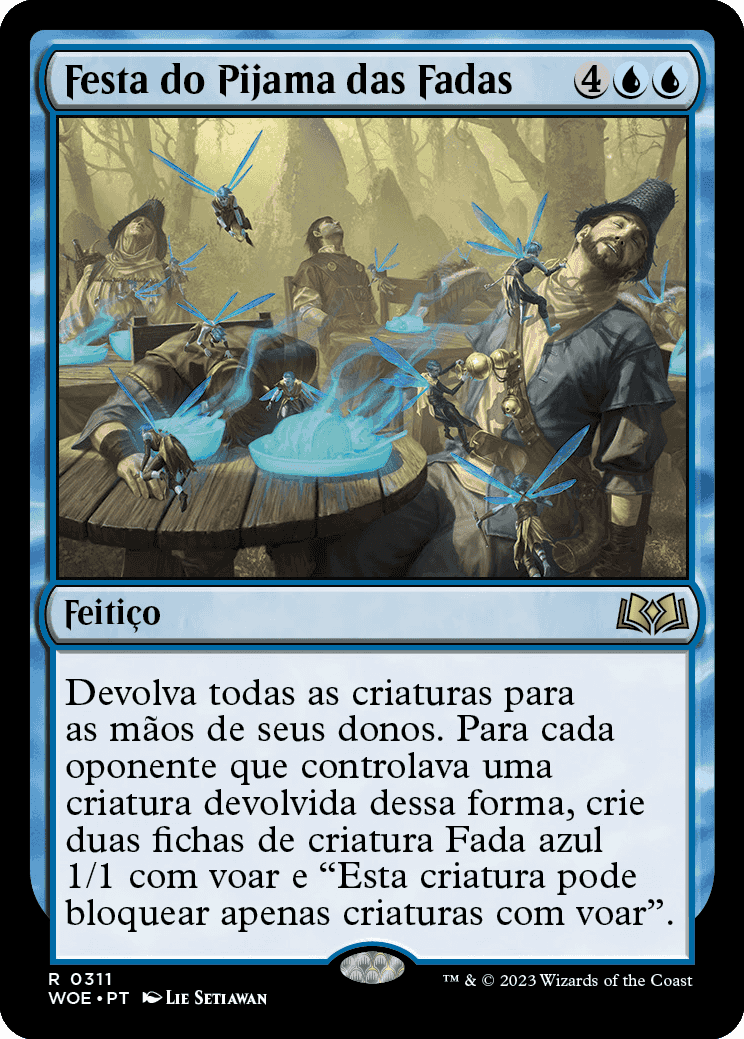 Festa do Pijama das Fadas / Faerie Slumber Party - Magic: The Gathering - MoxLand