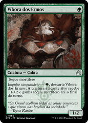 Víbora dos Ermos / Wasteland Viper - Magic: The Gathering - MoxLand