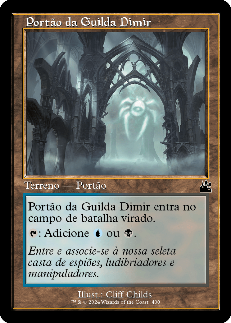 Portão da Guilda Dimir / Dimir Guildgate - Magic: The Gathering - MoxLand