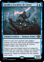 Geralf, o Escultor de Carne / Geralf, the Fleshwright - Magic: The Gathering - MoxLand