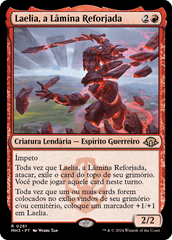 Laelia, a Lâmina Reforjada / Laelia, the Blade Reforged - Magic: The Gathering - MoxLand