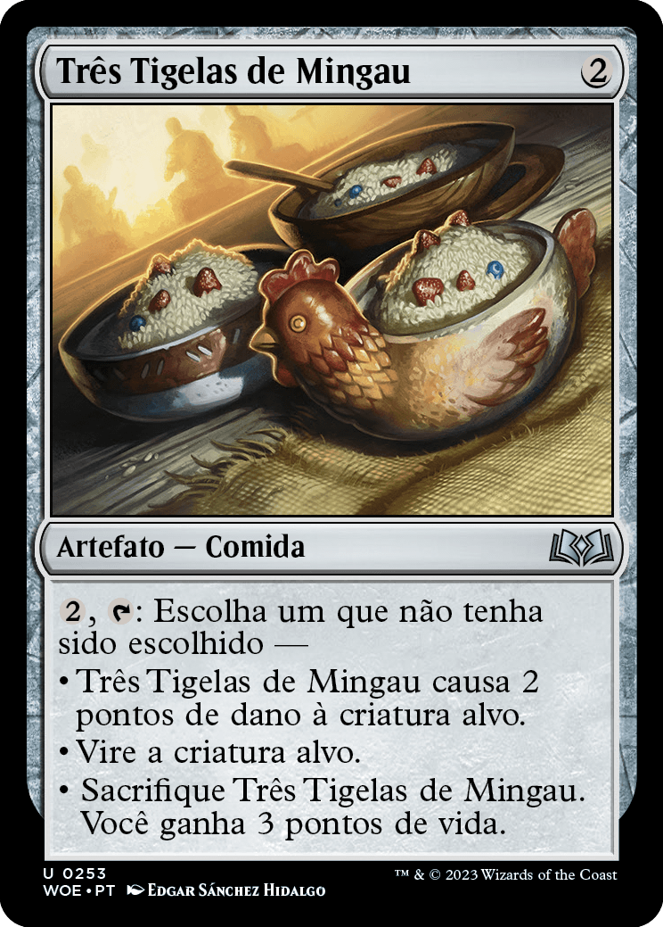 Três Tigelas de Mingau / Three Bowls of Porridge - Magic: The Gathering - MoxLand