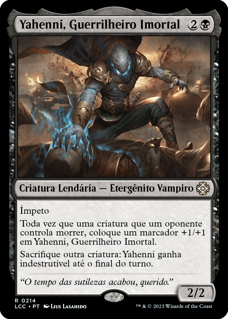 Yahenni, Guerrilheiro Imortal / Yahenni, Undying Partisan - Magic: The Gathering - MoxLand