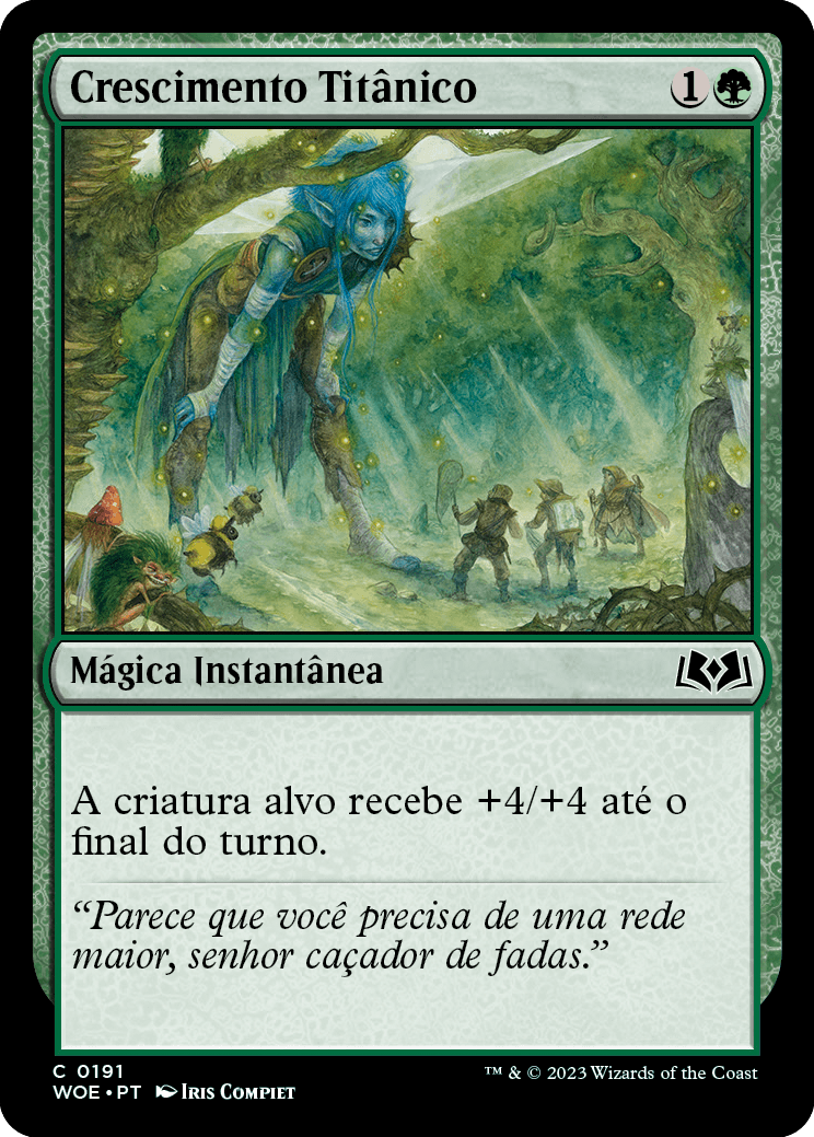 Crescimento Titânico / Titanic Growth - Magic: The Gathering - MoxLand