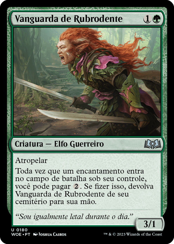 Vanguarda de Rubrodente / Redtooth Vanguard - Magic: The Gathering - MoxLand