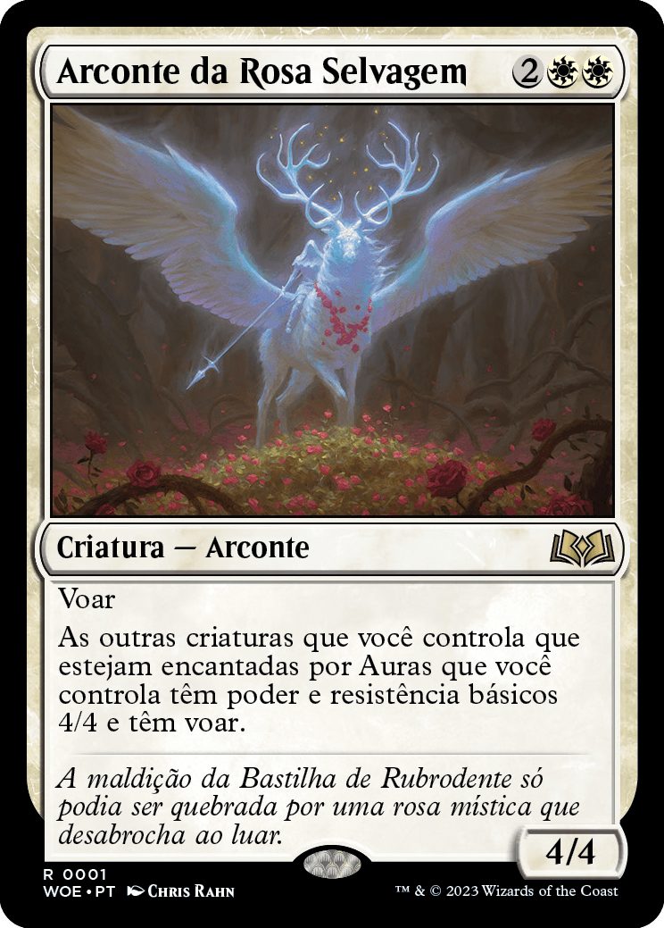 Arconte da Rosa Selvagem / Archon of the Wild Rose - Magic: The Gathering - MoxLand