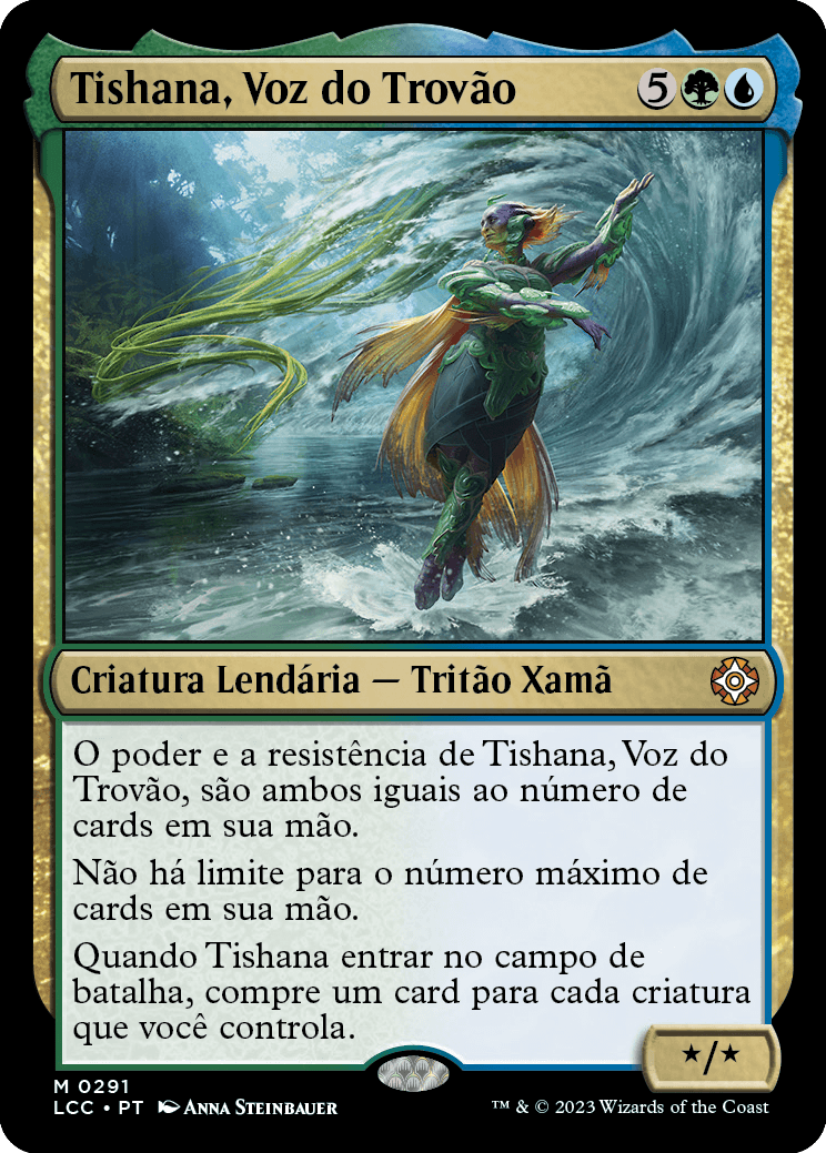 Tishana, Voz do Trovão / Tishana, Voice of Thunder - Magic: The Gathering - MoxLand